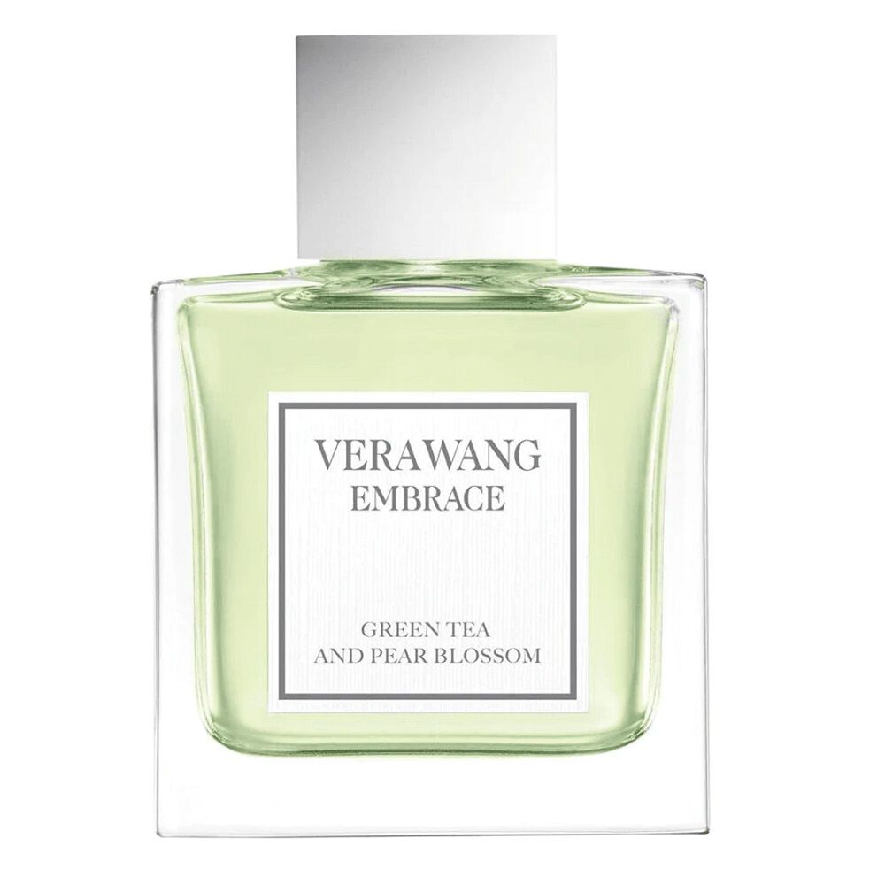 Vera Wang omfamnar grönt te och päronblomma