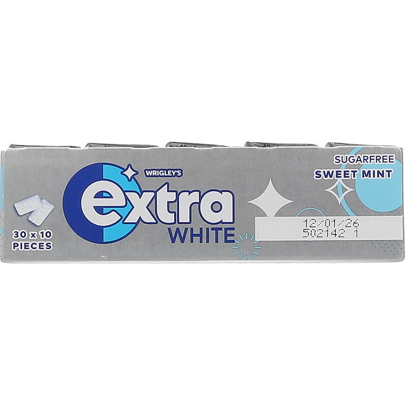 Ekstra Ekstra 30-pak Sød mint hvid