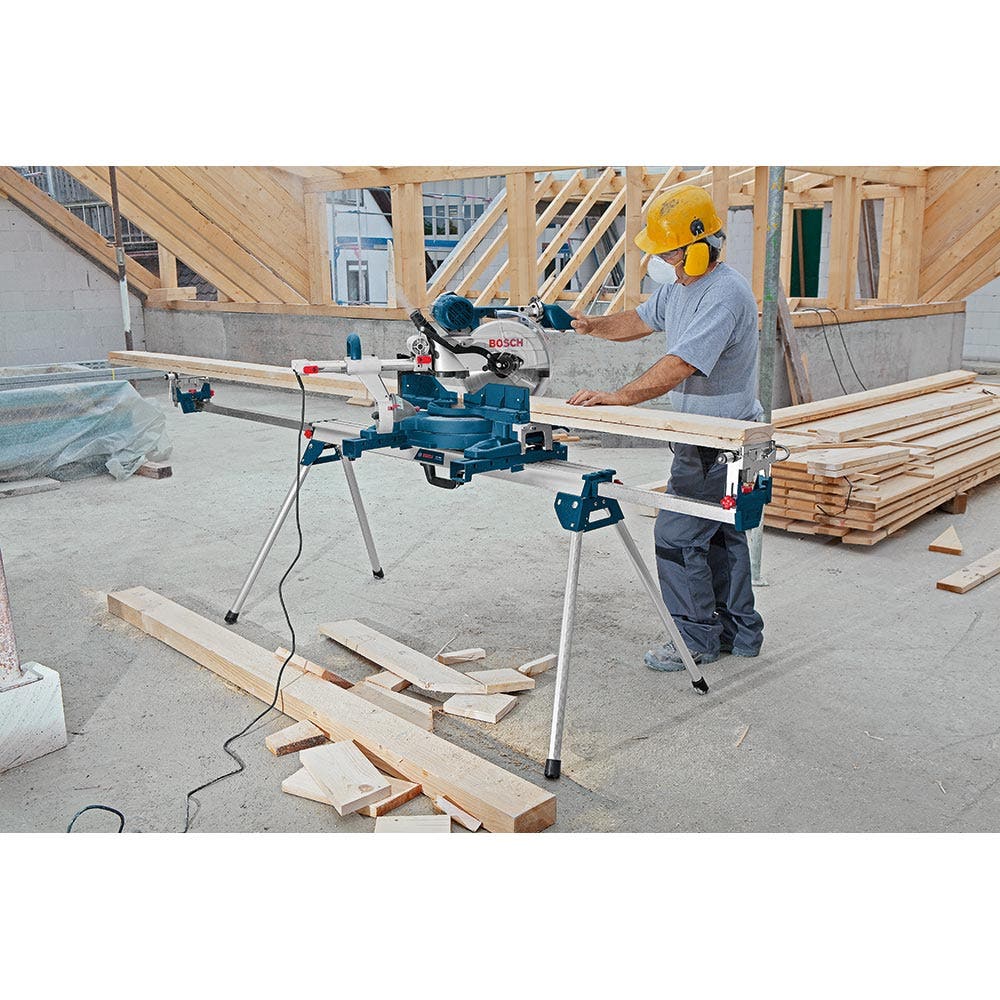 Stativ pentru ferăstrău circular BOSCH 3,8 m, pliabil GTA3800