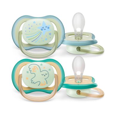 Philips Avent Ultra Air Night -tutti 0-6 kk, vihreä, 2 kpl, 2 kpl