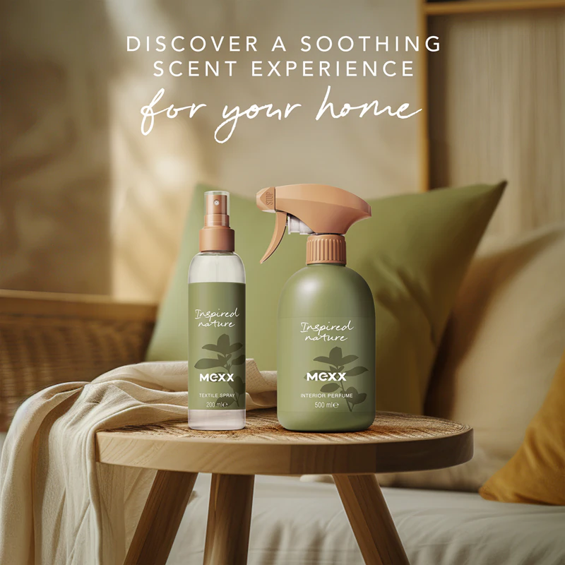Aromatizador de ambiente em aerossol inspirado na natureza mexicana