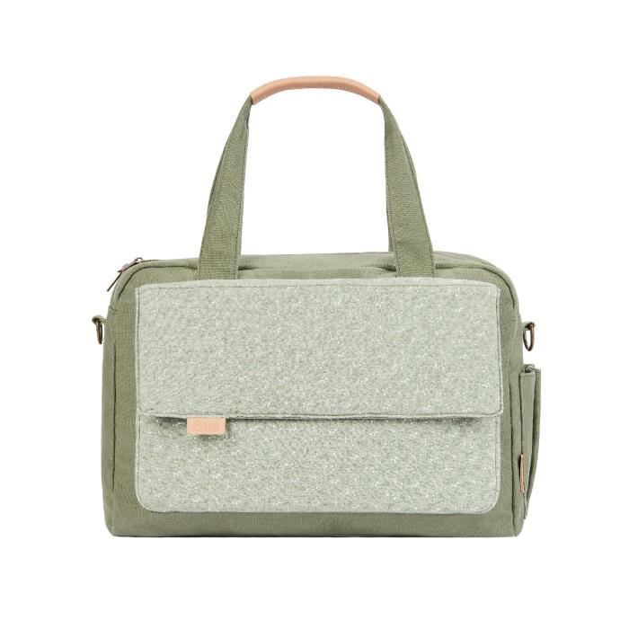 Bolso cambiador Babymoov Day to Day - Moderno y funcional, capacidad de 23 L, múltiples bolsillos, 6 accesorios incluidos, diseño abstracto.