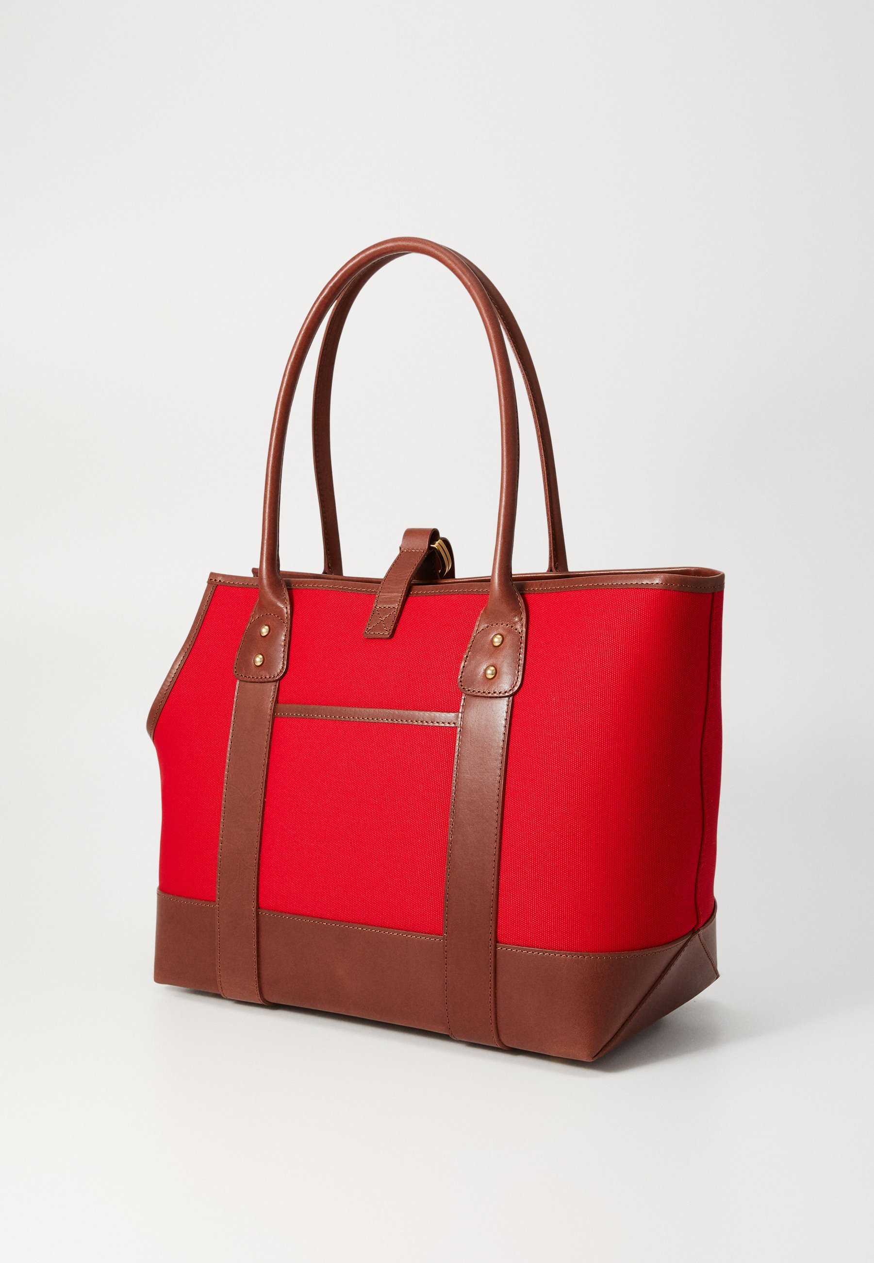 Polo Ralph Lauren DOGS TOTE UNISEX - Draagtas - rood/newport navy