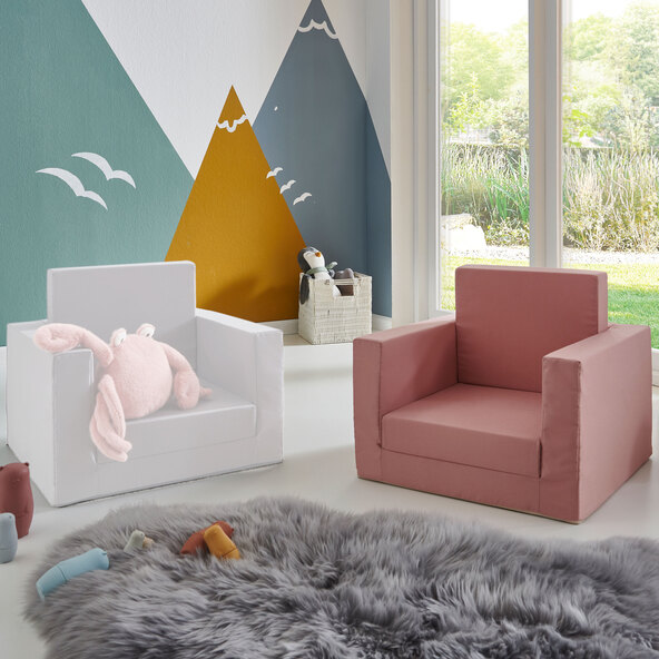 Opvouwbare kinderstoel, roze