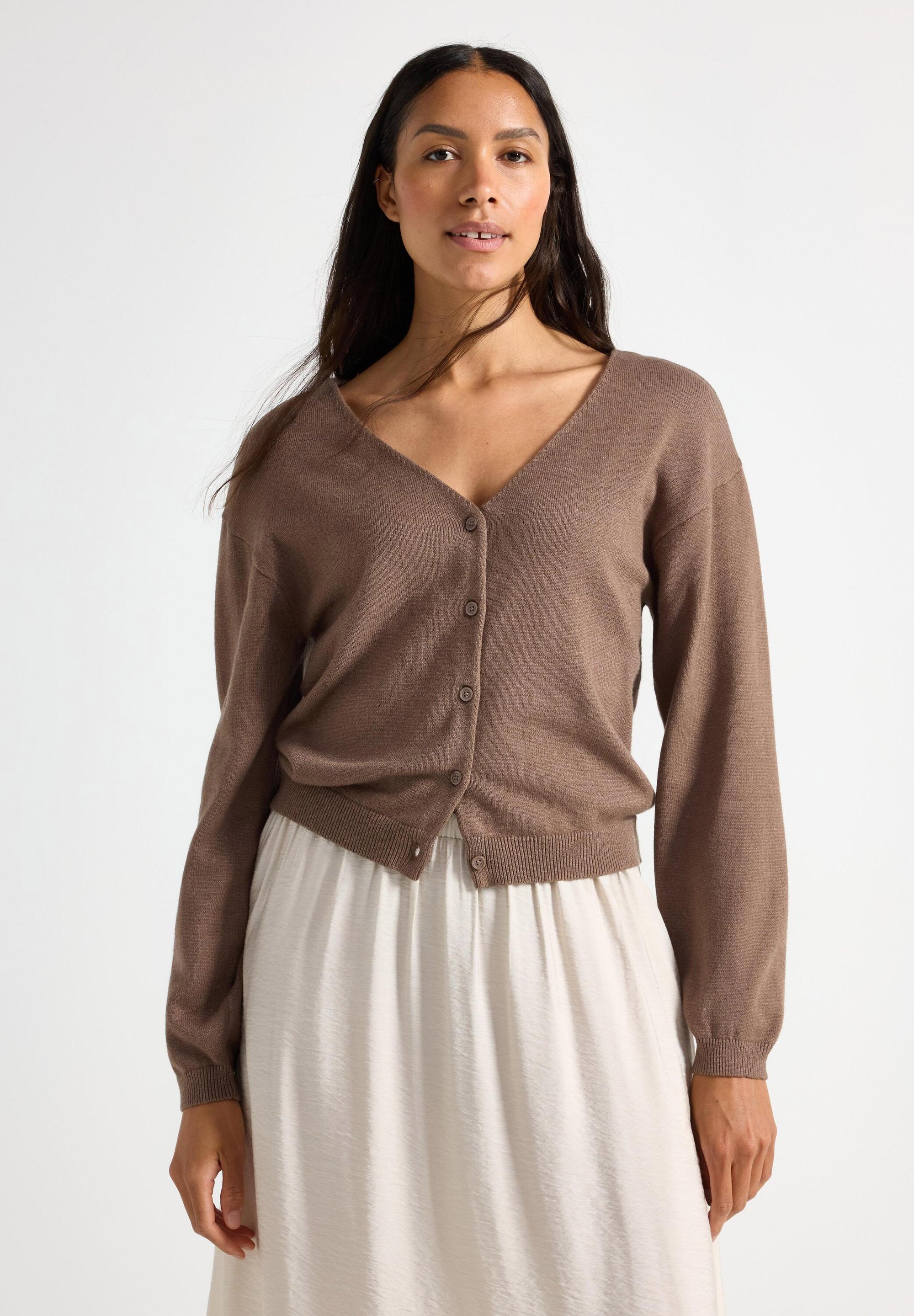 Lindex STINA - Cardigan - bruin