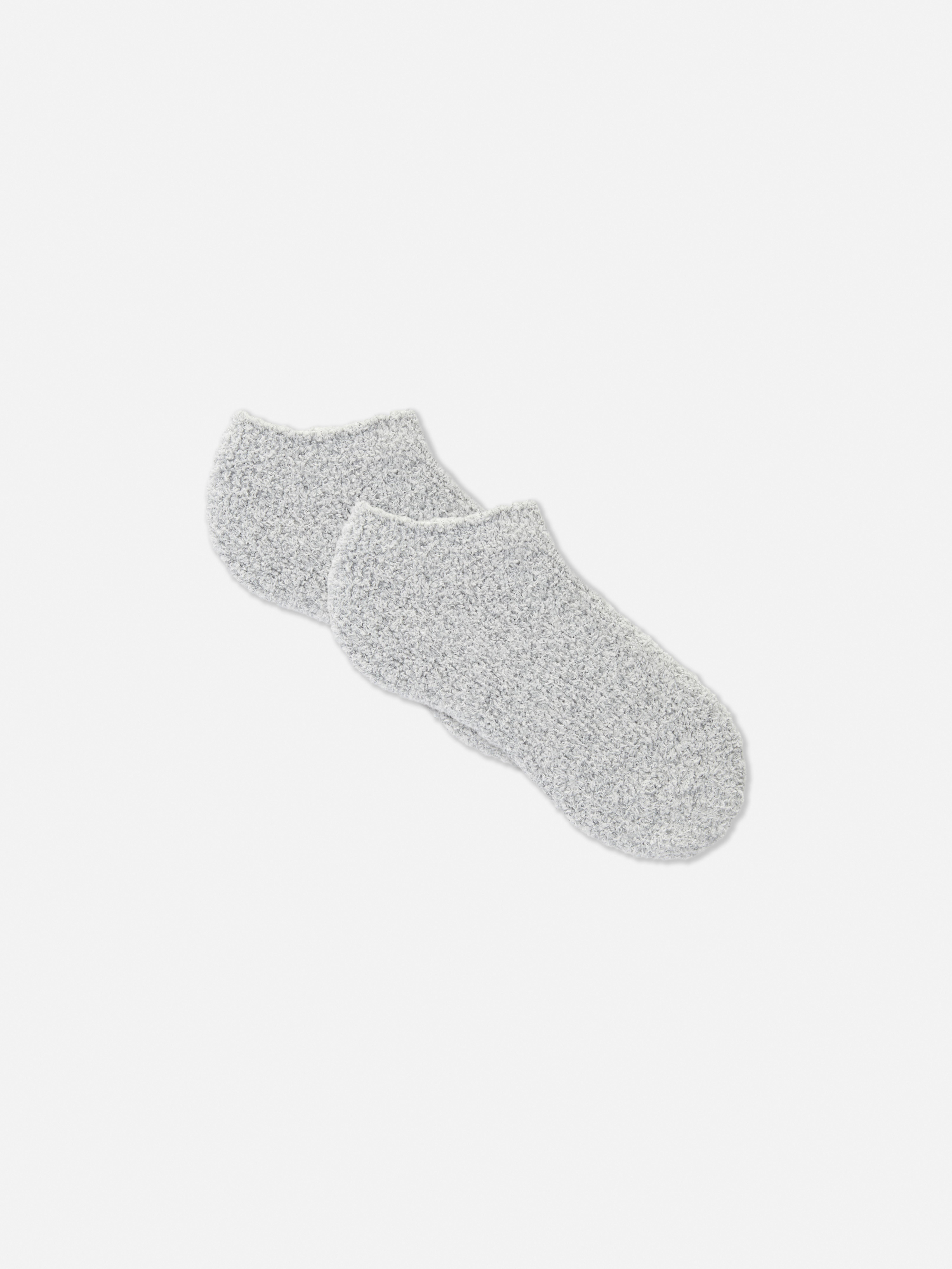 Șosete sport din burete bouclé, set de 2. Aceste șosete scurte, călduroase și moi, până la gleznă, sunt perfecte pentru iarnă.