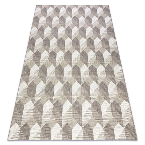 Dywan SZNURKOWY SIZAL FLAT 48624/686 KOSTKI 120x170 cm