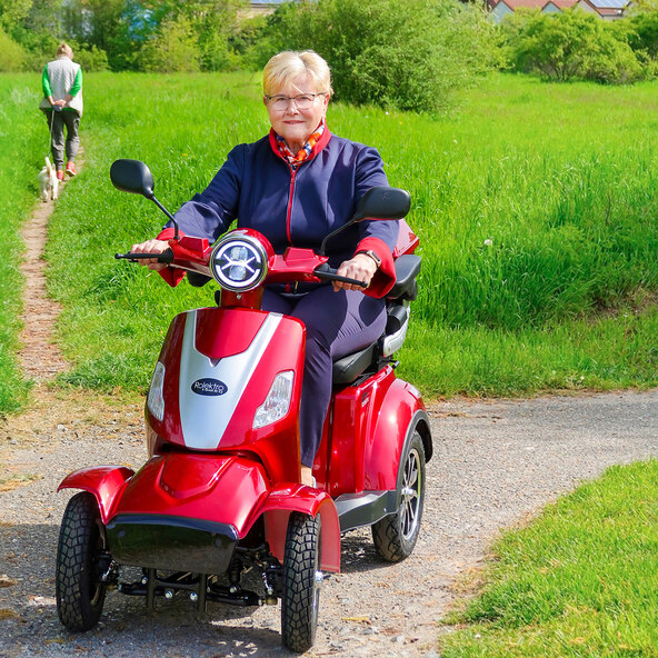 Elektromobil E-Quad 25 V.3, Rot