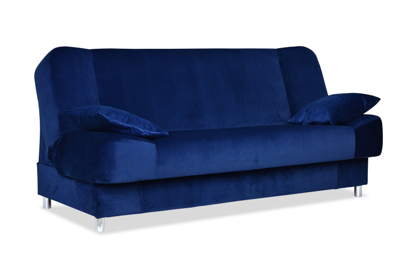 Wersalka kanapa sofa rozkładana Sara Family meble granatowa