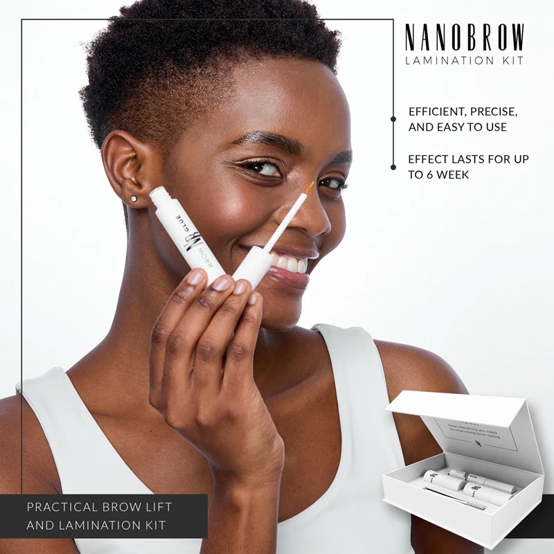 Nanobrow Lamination Kit paleta za oblikovanje obrvi