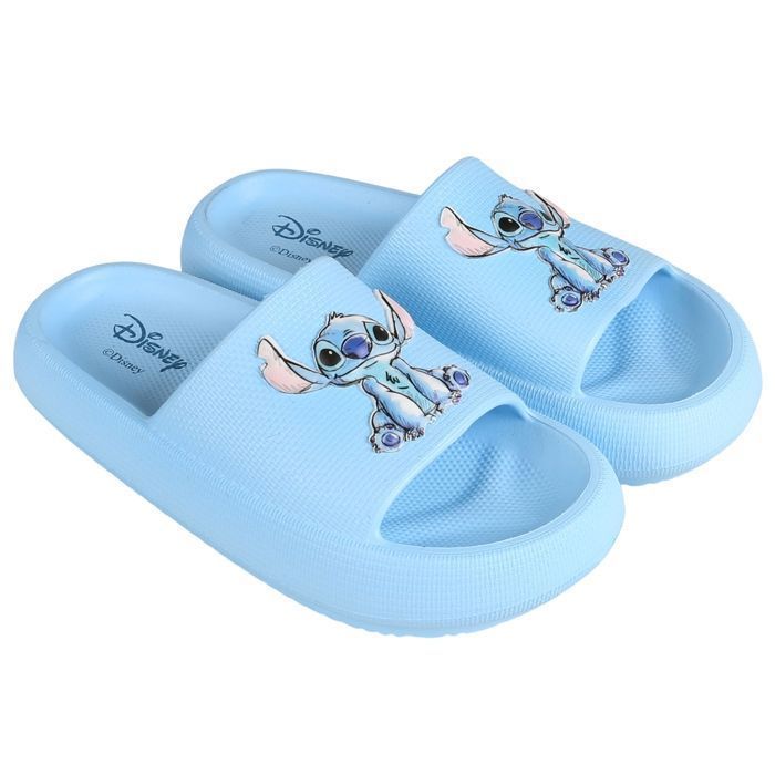 Disney Stitch TONGS EN MOUSSE pour femmes pour la piscine, SEMELLE ÉPAISSE, LÉGER 36 EU