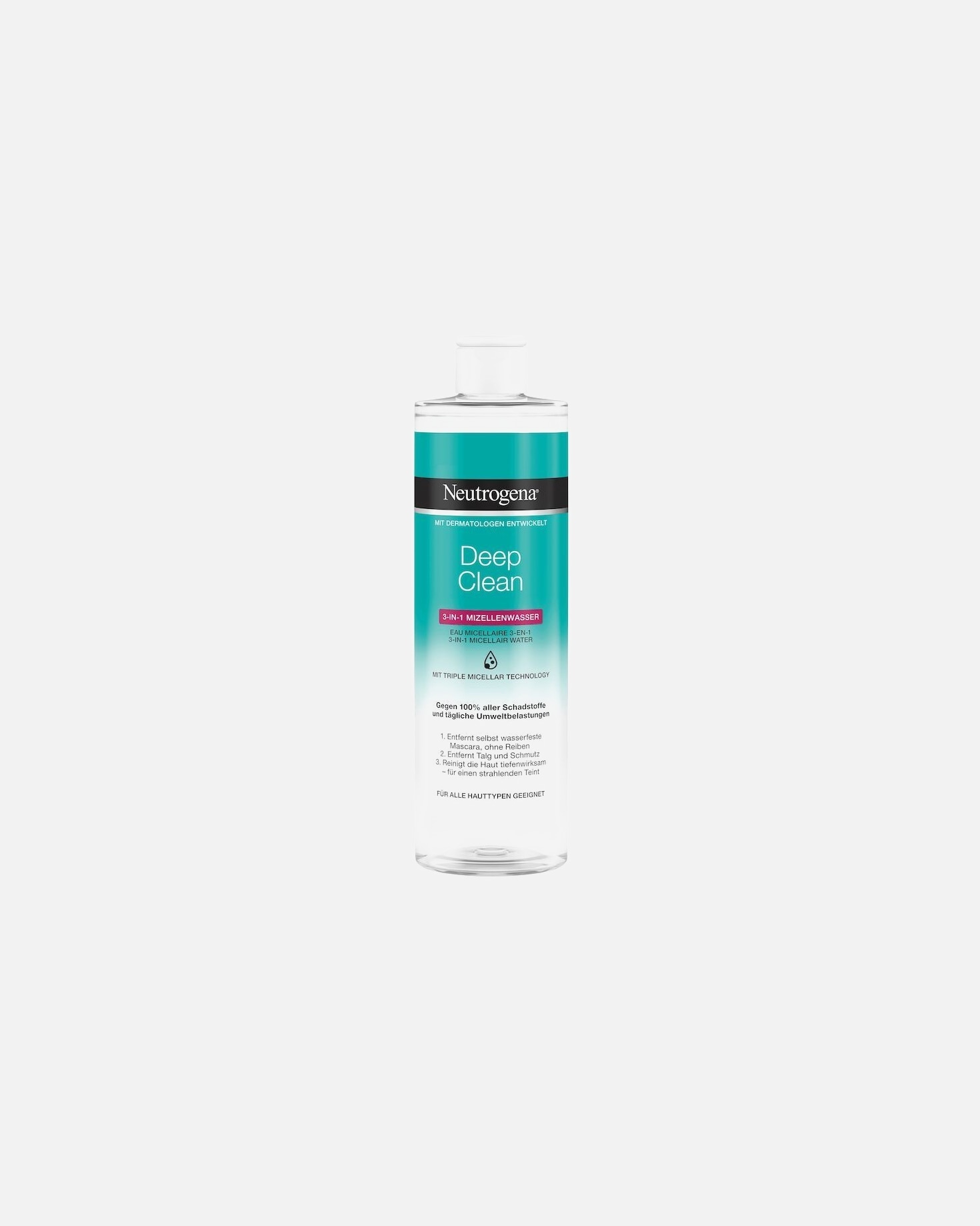 Eau micellaire Neutrogena Nettoyage en profondeur – 400 ml