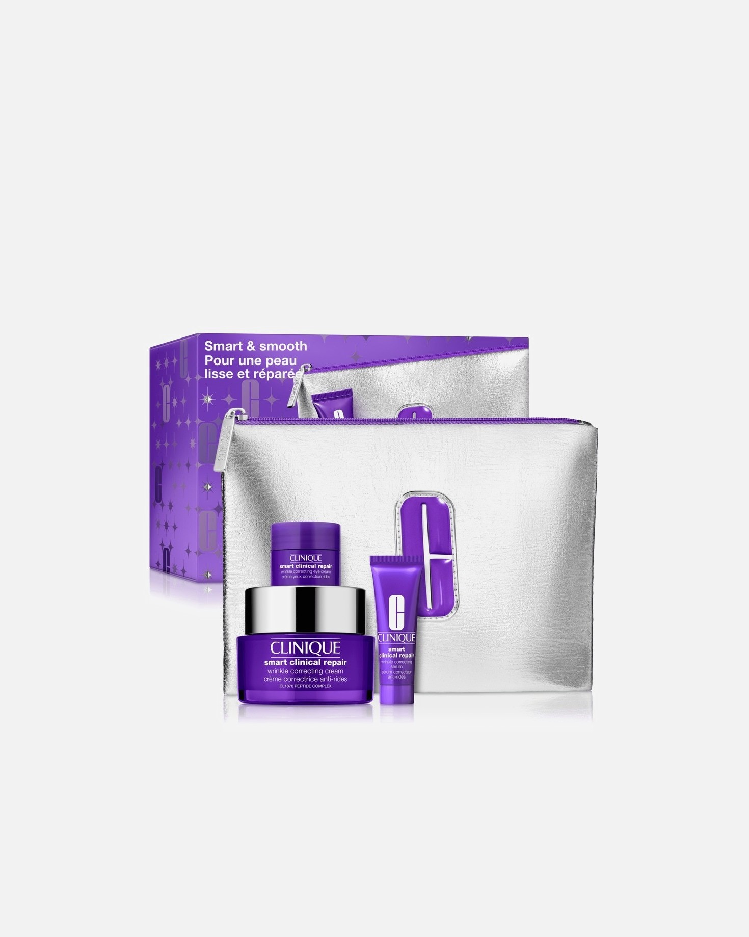 Clinique Smart & Smooth sejas kopšanas komplekts – 1 gab.