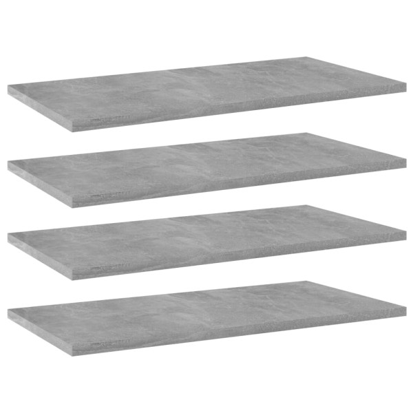Płyta na półki Szary 60 x 30 x 1.5 cm Materiał drewnopochodny vidaXL