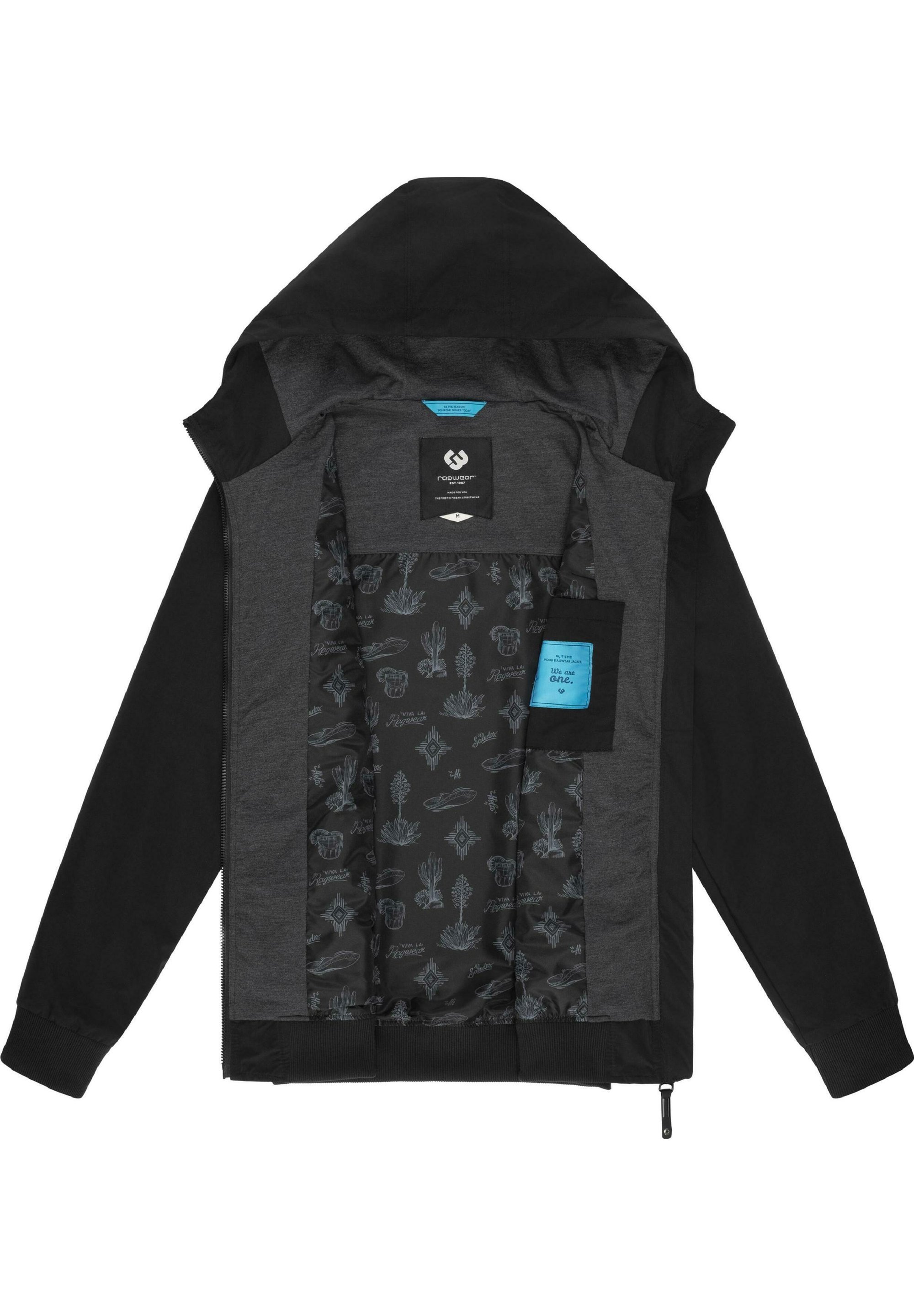 Ragwear PERCI - Waterdichte jas - zwart