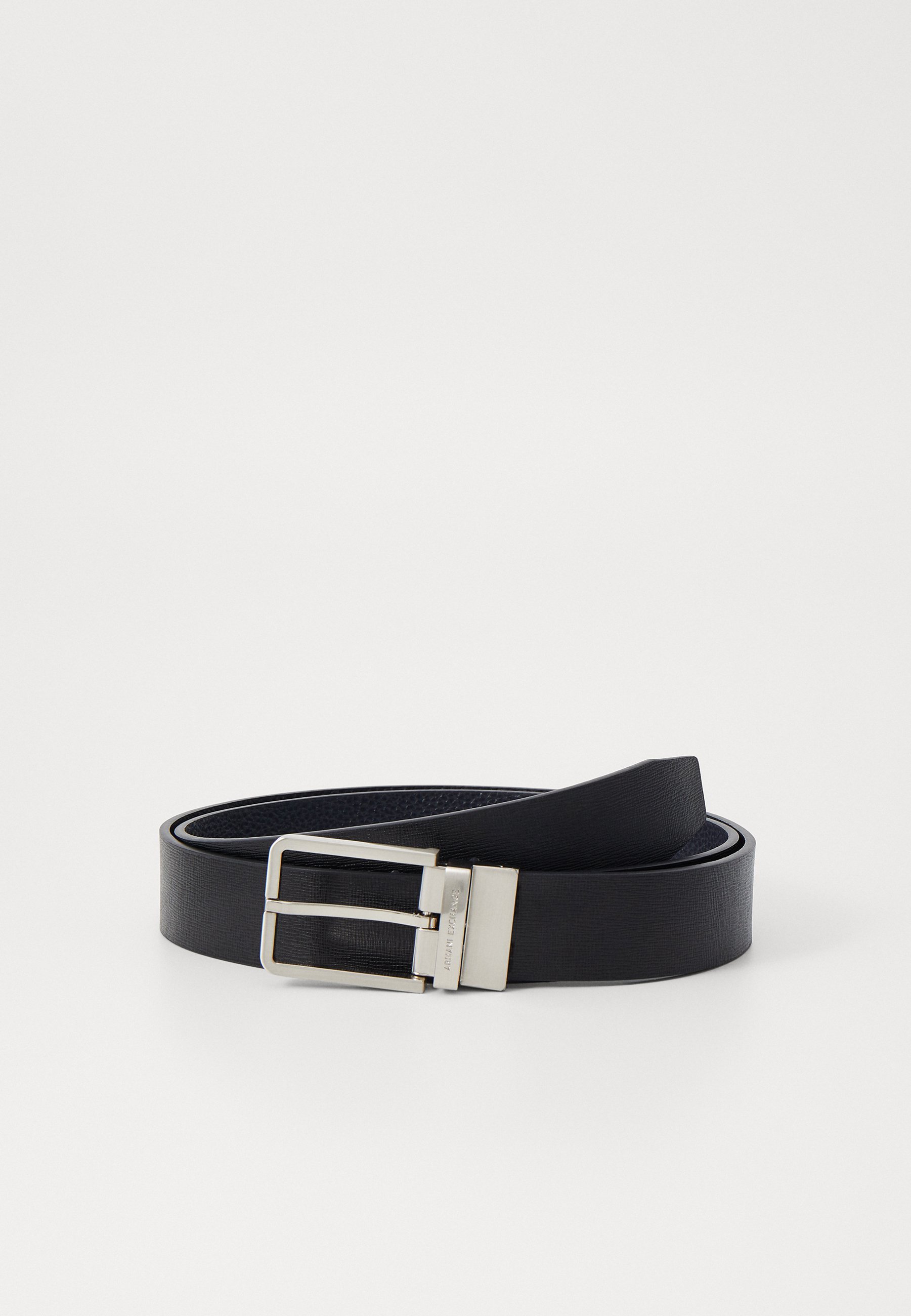 Armani Exchange MODERIEM UNISEX - Riem - zwart/marineblauw
