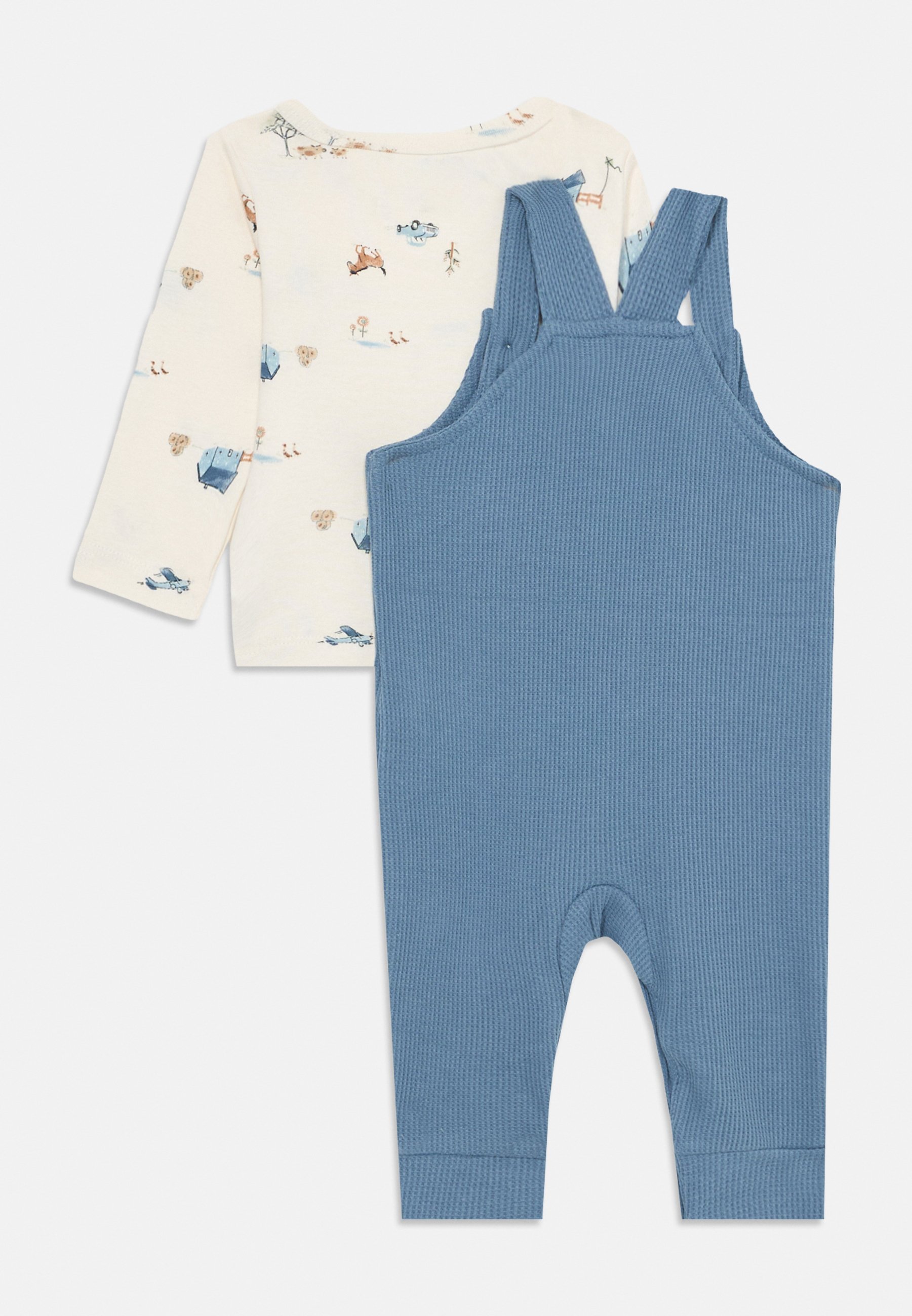 Salopette Carter's - blu scuro/bianco sporco