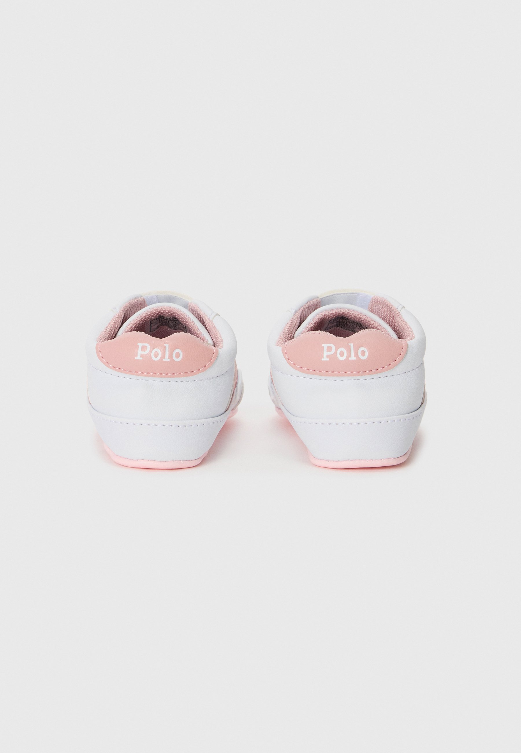 Polo Ralph Lauren RYLEY UNISEX - Prime scarpe - bianco/rosa