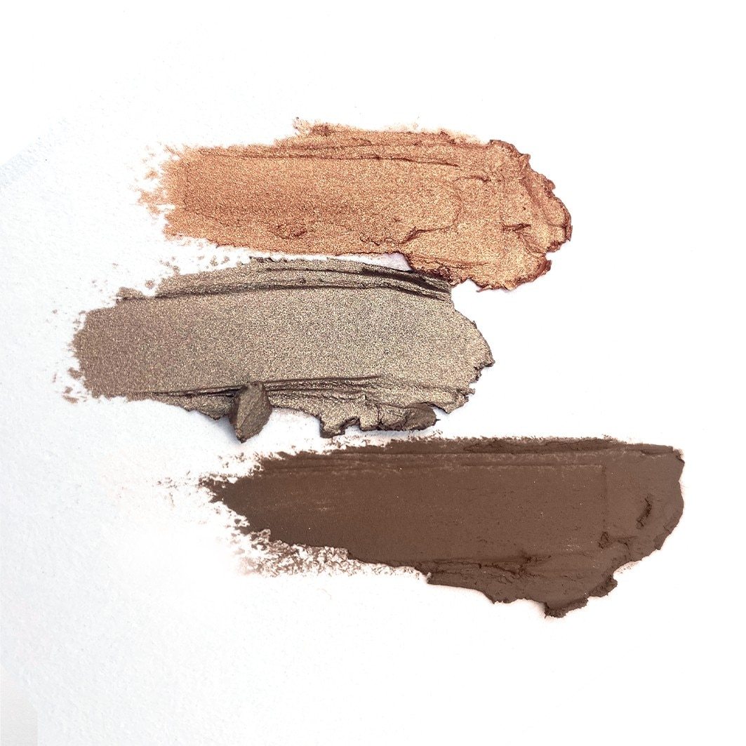„Nudestix“ makiažo rinkinys „Ryškios, nuogos spalvos akių šešėliai“ – „Nude 10“