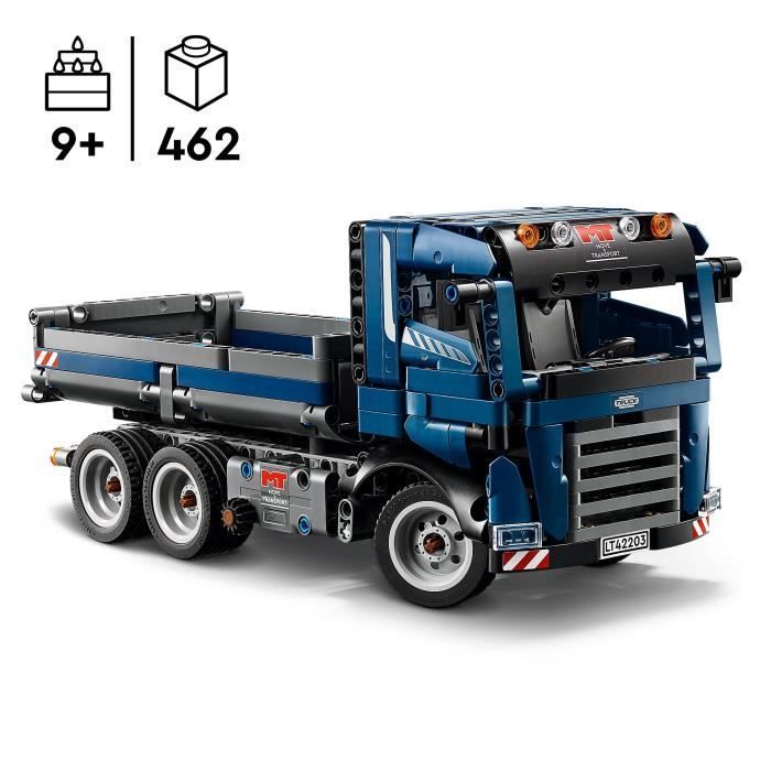 LEGO Technic 42203 Kippiauto - Rakennussarja 9-vuotiaille ja sitä vanhemmille pojille - Lahjaidea