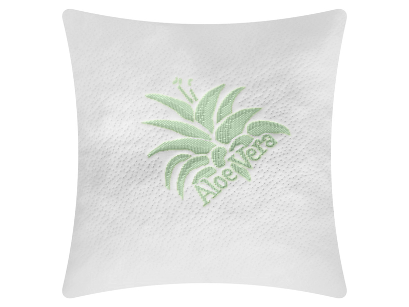 Poduszka specjalistyczna Jasiek Aloe Vera 40x40 cm biała
