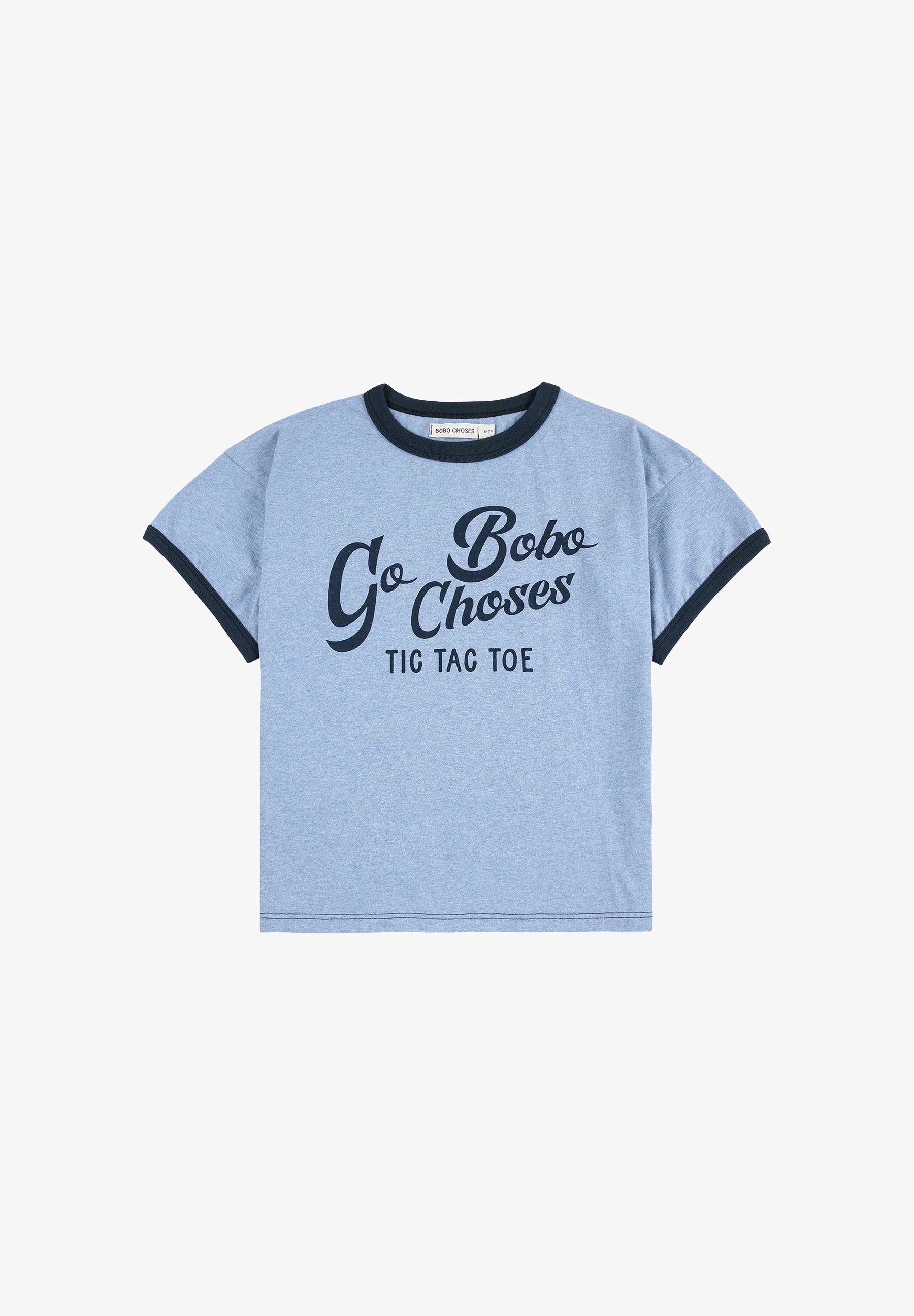 Bobo Choses Print T-shirt - gemêleerd blauw