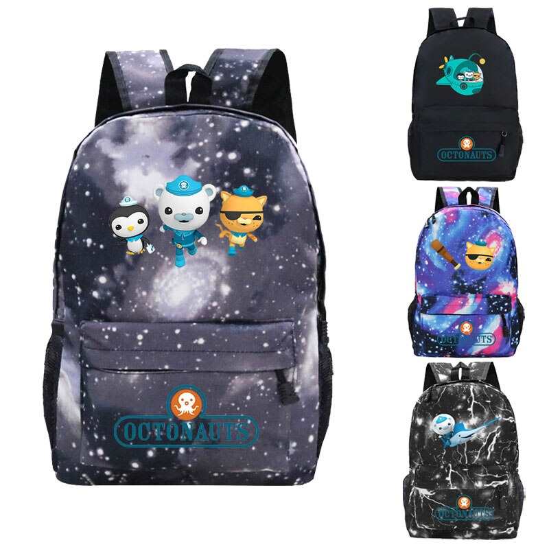 Sac à dos Kawaii Octonauts, cartable pour écoliers, sac à livres, cadeau de rentrée scolaire, sac à dos de voyage, sac pour ordinateur portable homme