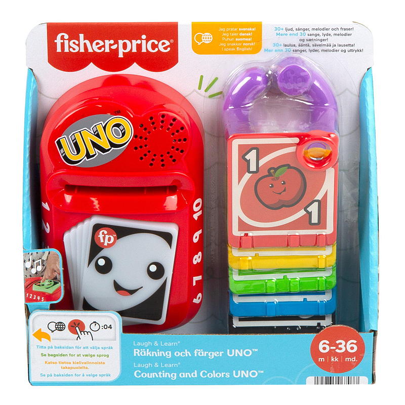 Fisher-Price Uno teller og fargelegger