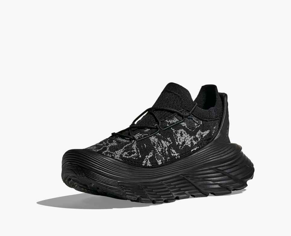 HOKA Stealth/Tech Restore Chukka Carbon Zwart / Zwart