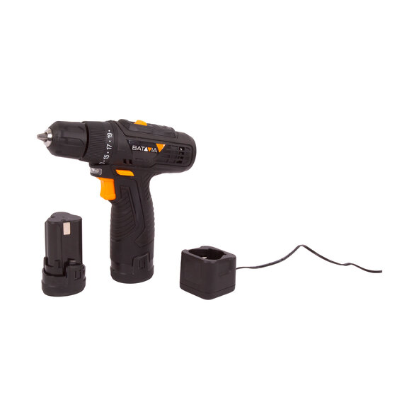 Conjunto de ferramentas com parafusadeira sem fio, 70 peças.