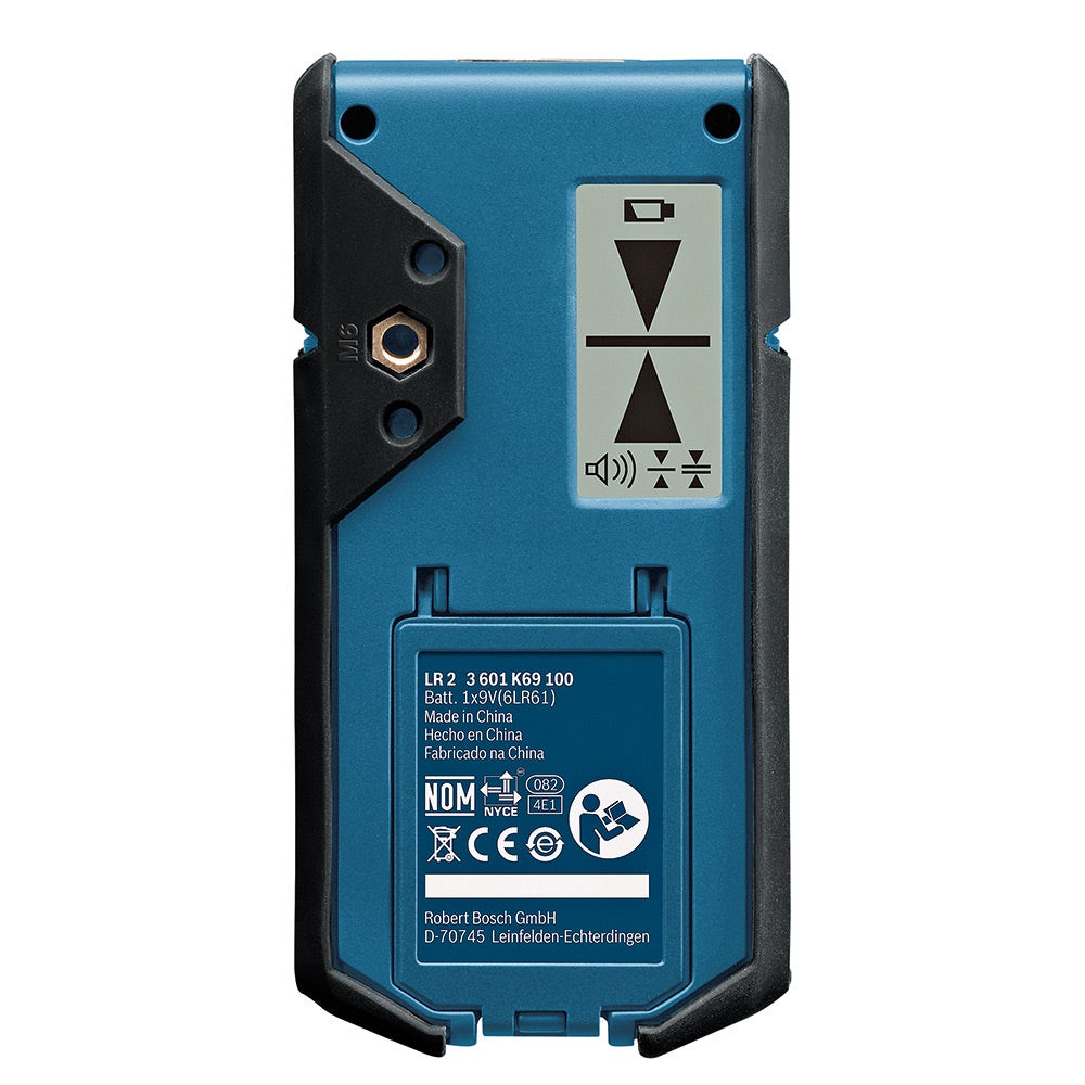 Detector de nível a laser BOSCH com linha de medição a laser de feixe vermelho LR2