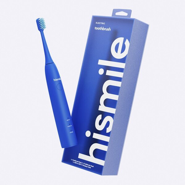 HiSmile - Električna zobna ščetka - Svetlo modra 1 kos<br>modra