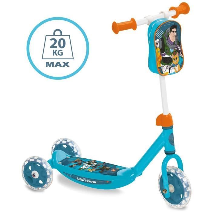 MONDO - 3-hjuls sparkesykkel / sparkesykkel - Disney - Pixar - Buzz Lightyear