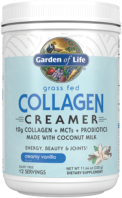 Garden of Life Collagen Creamer, een collageen voedingssupplement met probiotica.