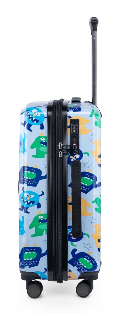 MITTE – Kinderkoffer, Handgepäck SPACE, Dunkelblau matt, TSA-konform, 55 cm, 55 Liter
