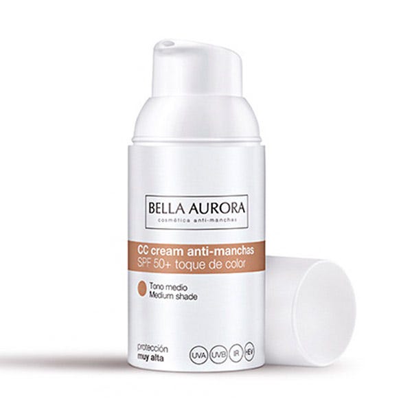 Κρέμα χρώματος κατά των λεκέδων Spf 50