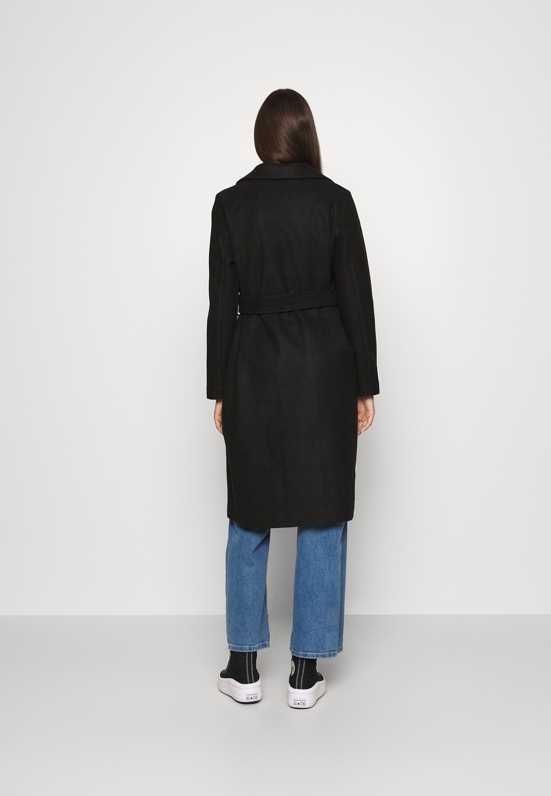 Vero Moda Maternity VMMFORTUNEAYA LANGE JAS - Klassieke jas - zwart