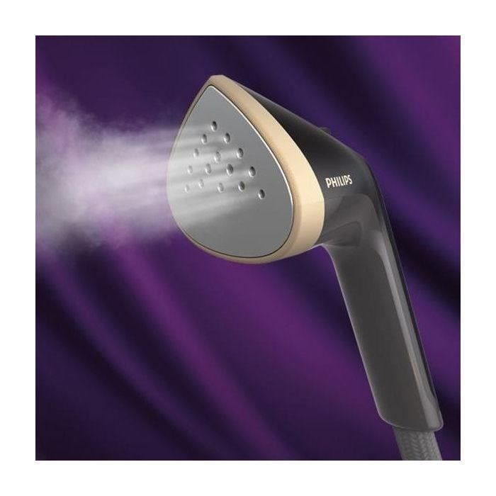 PHILIPS - Défroisseur sur pied + planche inclinable - 200W - Série 3000 - gris/or - STE3170.80