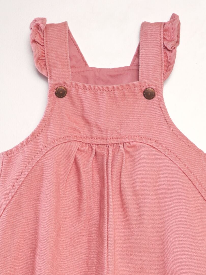 Spijkeroveralls - roze