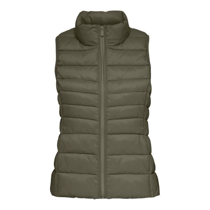 Chaqueta de plumas sin mangas para mujer Only Newclaire - Kalamata - L