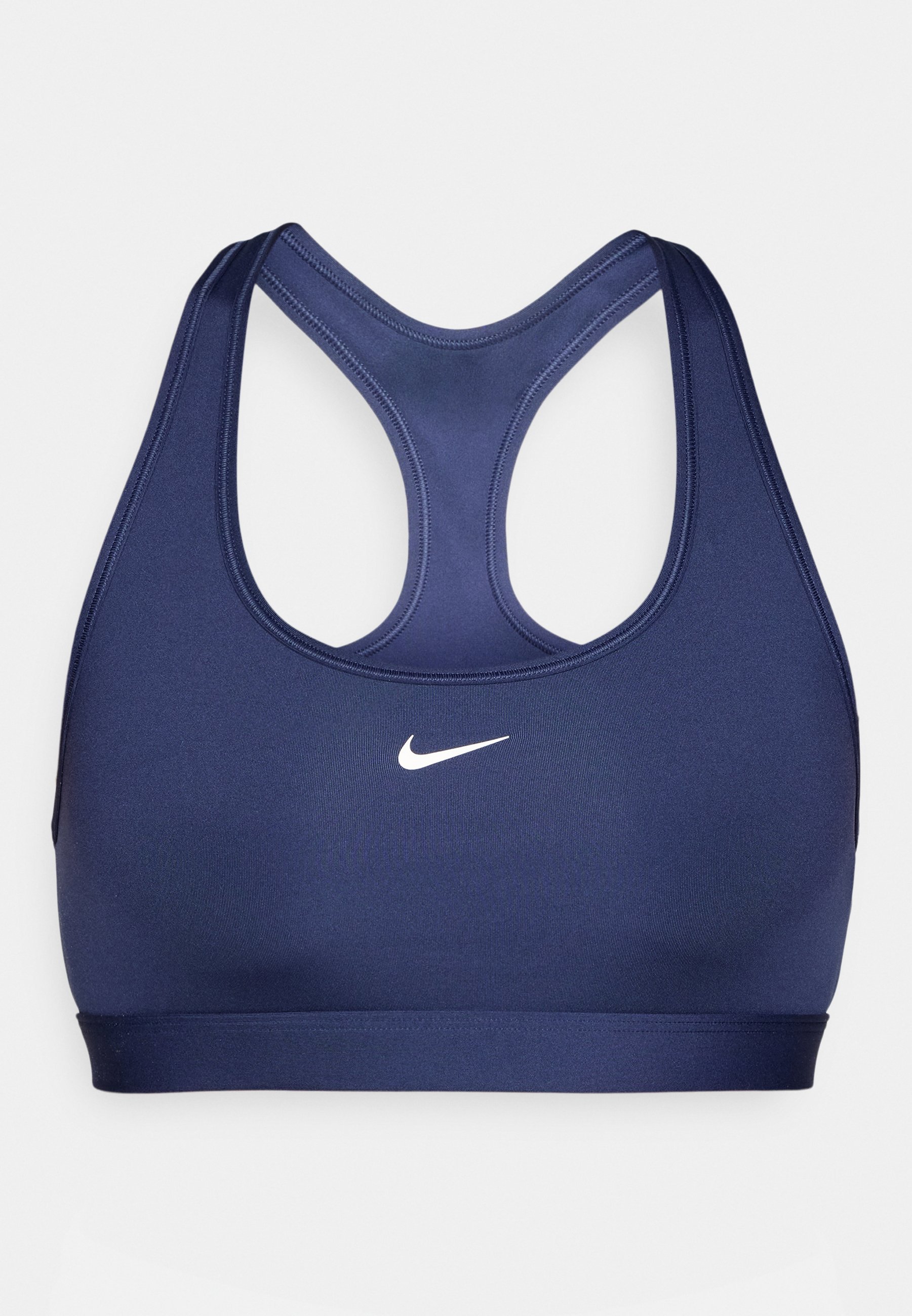 Nike Performance BRA - Sportbeha met lichte ondersteuning - middernachtblauw/wit