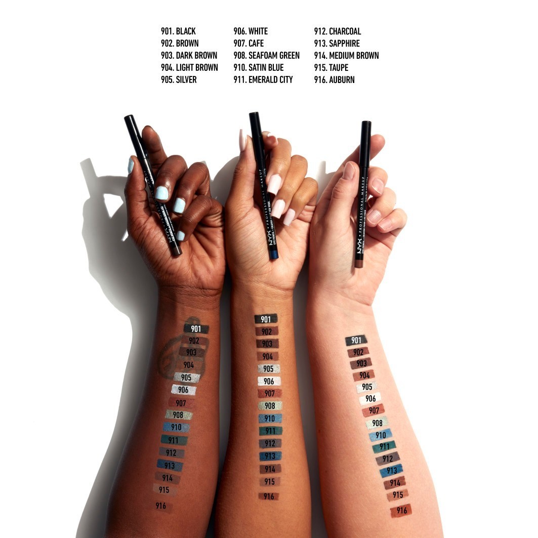 NYX Professional Makeup acu zīmuļa plānais zīmulis - 1 g