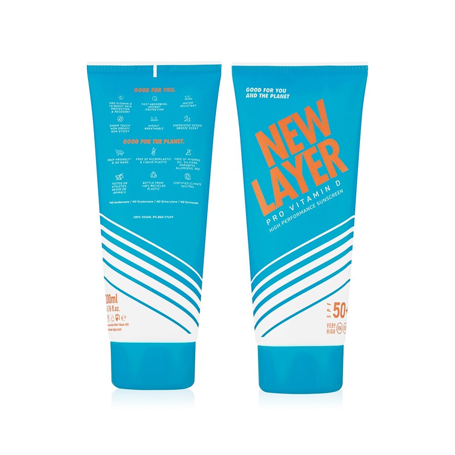 NEW LAYER Crème solaire Pro Vitamine D SPF50+