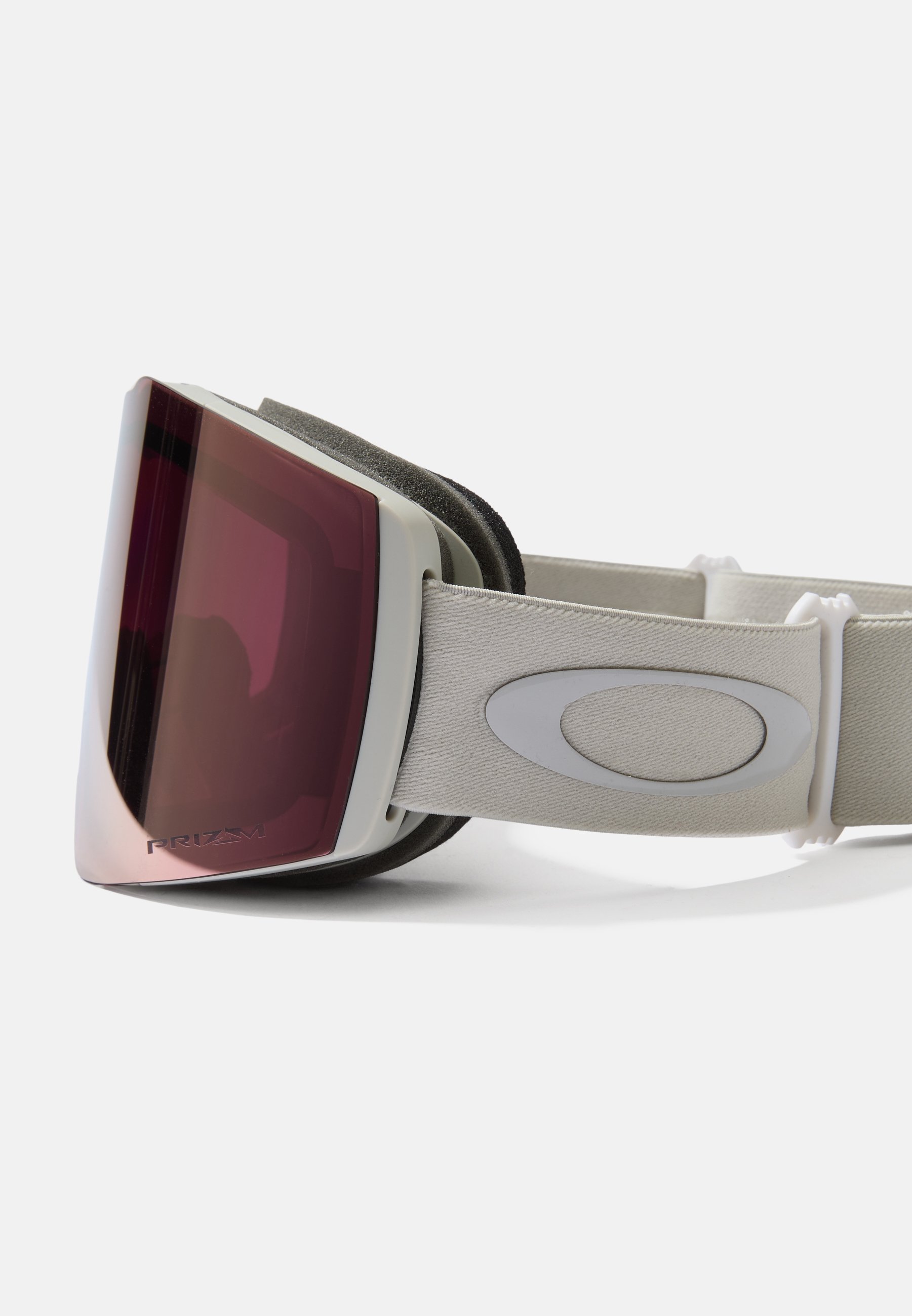 Oakley FALL LINE UNISEX - Masque de ski - Gris froid mat/Iridium rose doré