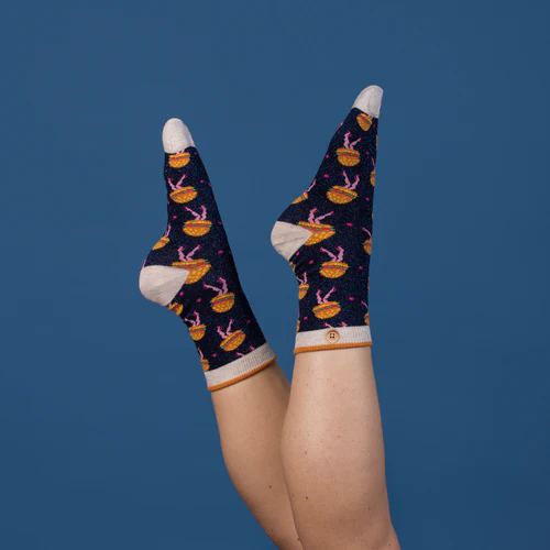 Cabaia Solene & Baptist Socks - Navy Blue