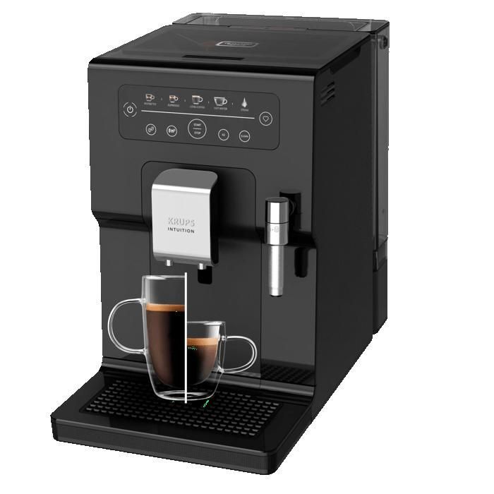 KRUPS INTUITION ESSENTIAL Machine à café broyeur grain, Ecran tactile,YY4371FD