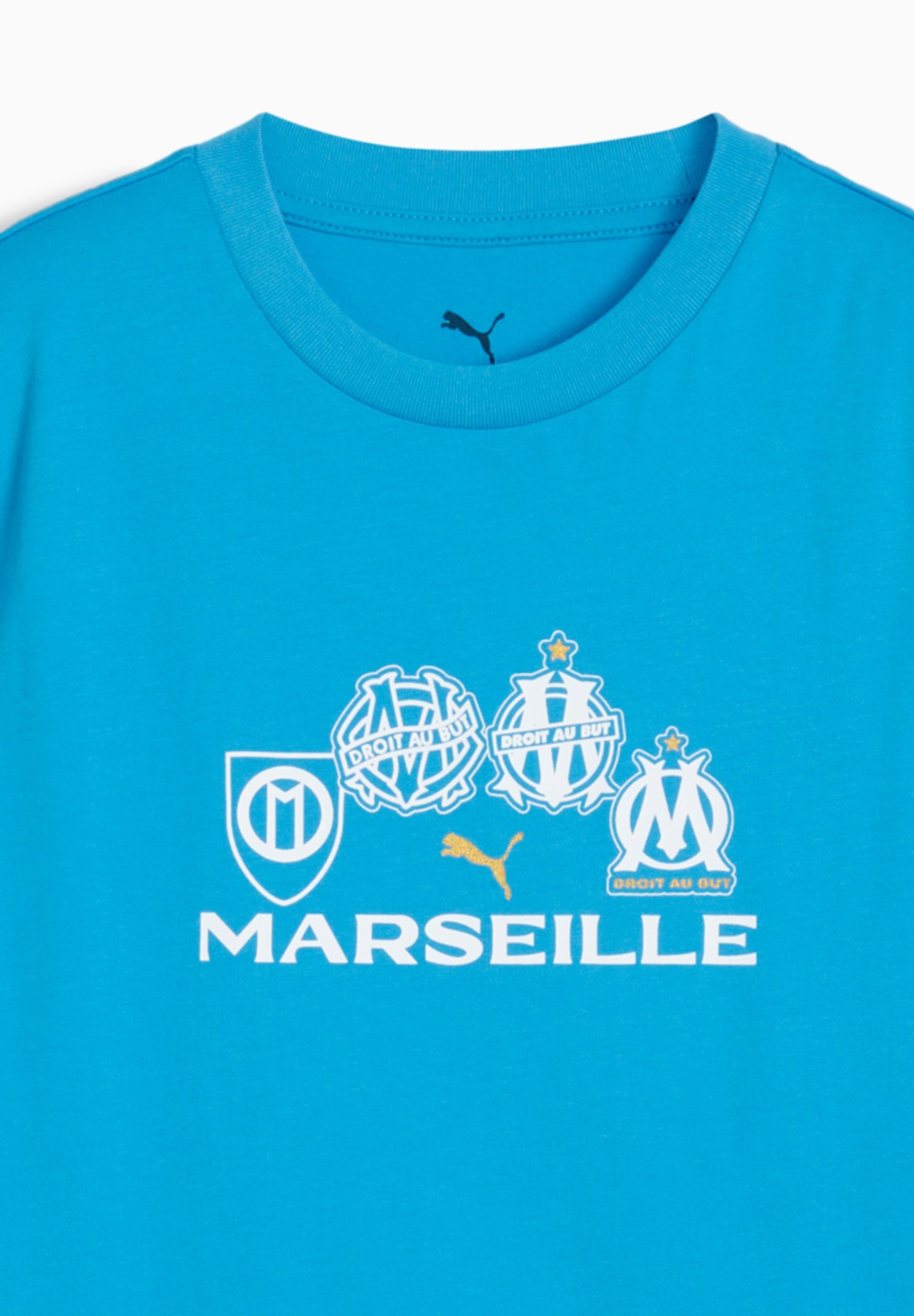 Puma OLYMPIQUE DE MARSEILLE CULTUUR - Clubkleding - bleu azur/white