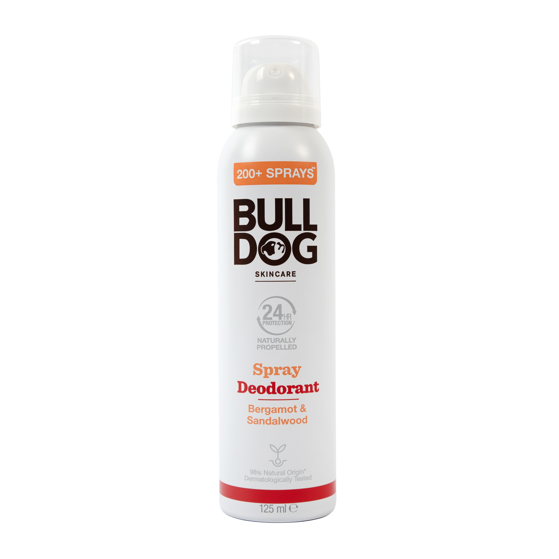 Bergamotes un sandalkoka dezodorants aerosolā 125 ml - Bulldog