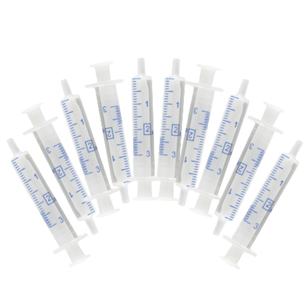 Pipettes graduées 3 ml (lot de 10)