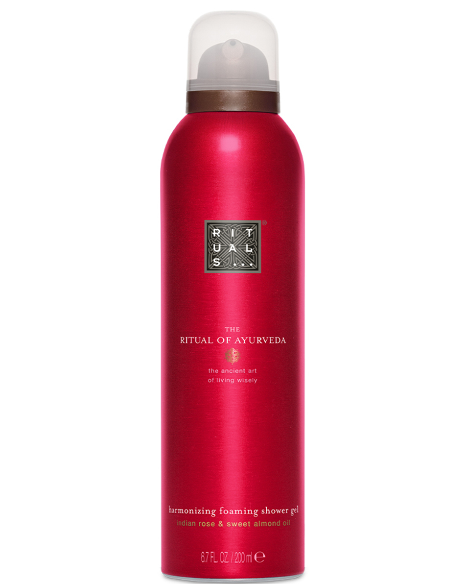 RITUELS LE RITUEL DE LA MOUSSE DE DOUCHE AYURVÉDIQUE